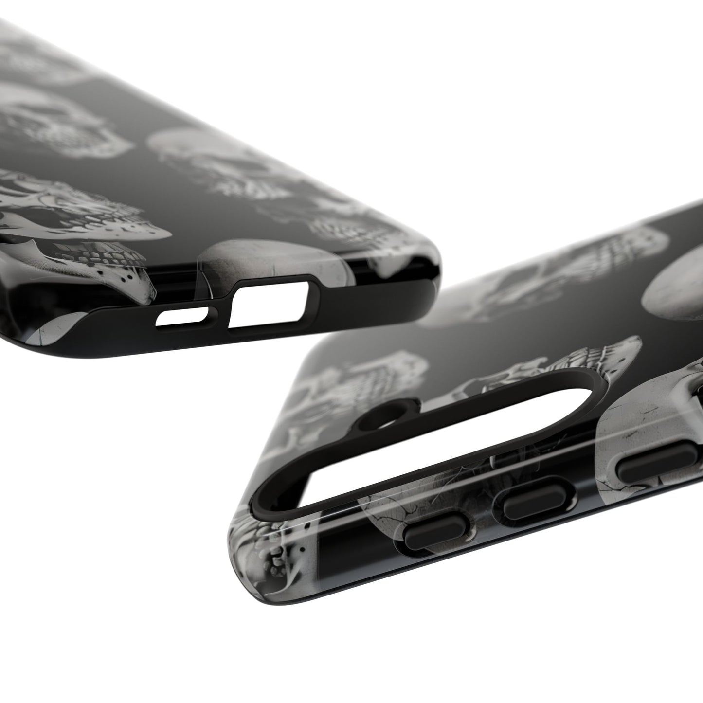 Skull Print Phone Case - Tough Cases for Bold Style