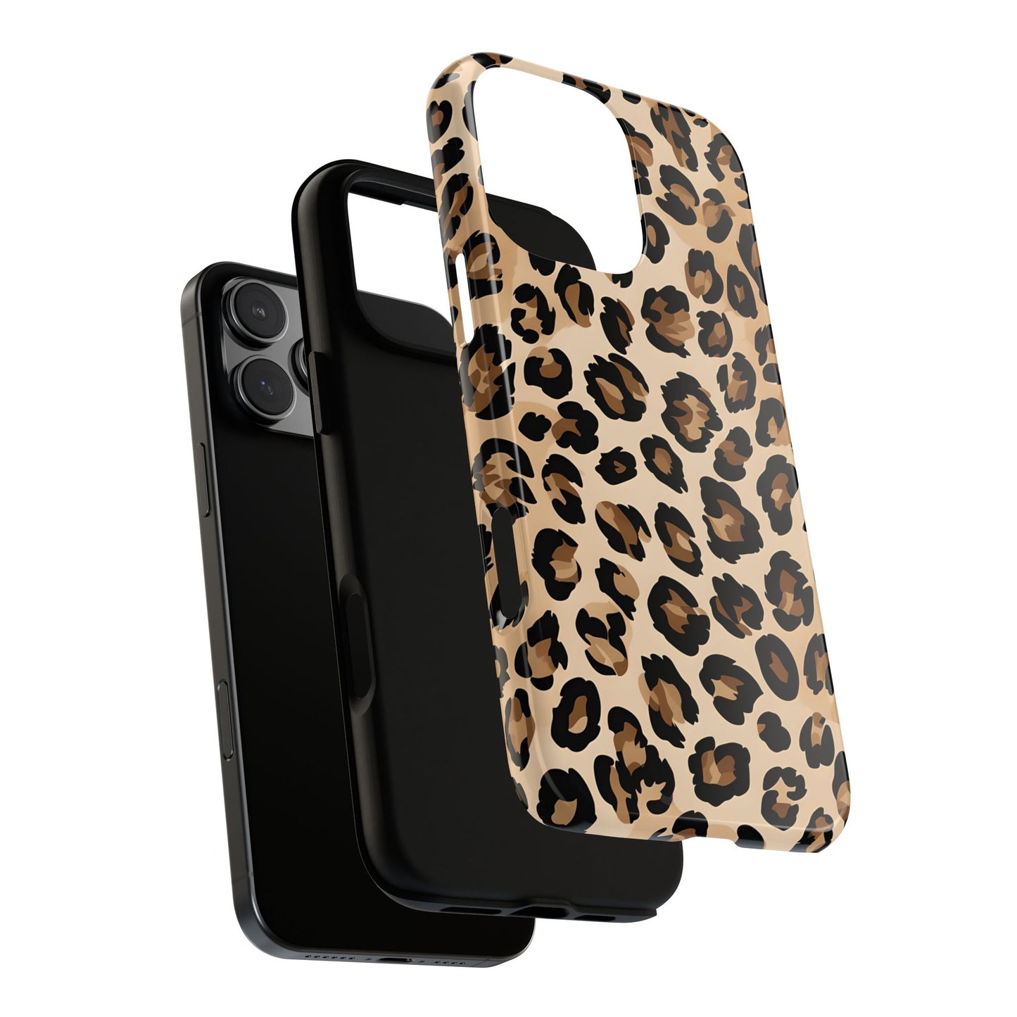 Wild Leopard Print Phone Case - Tough Protection for Animal Lovers