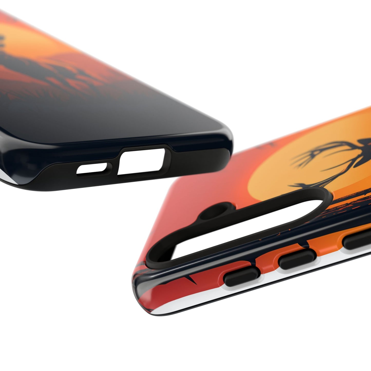 Wildlife Phone Case - Stag and Sunset Design for Nature Lovers
