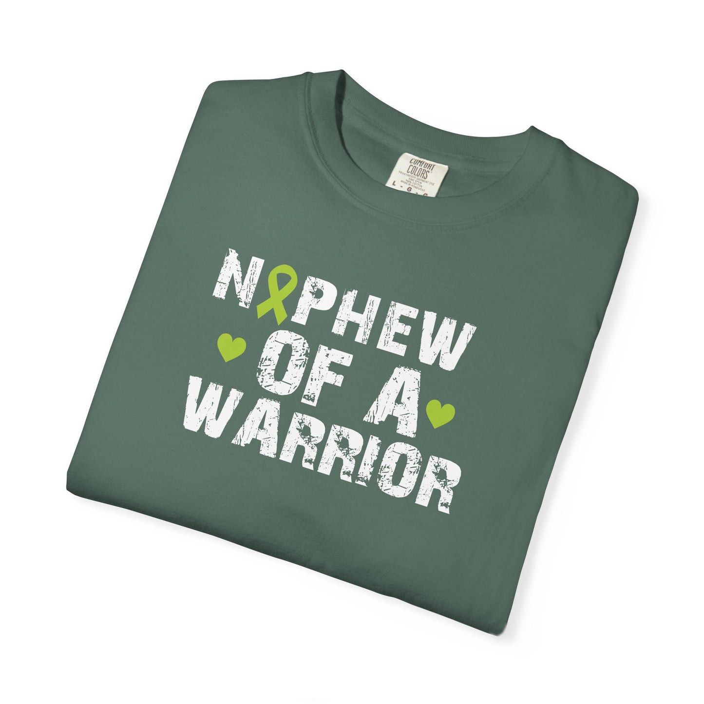 Unisex Warrior Nephew T-Shirt, Support Cancer Awareness Tee, Gift for Family, Comfortable Casual Wear, Unisex Cancer Support Shirt