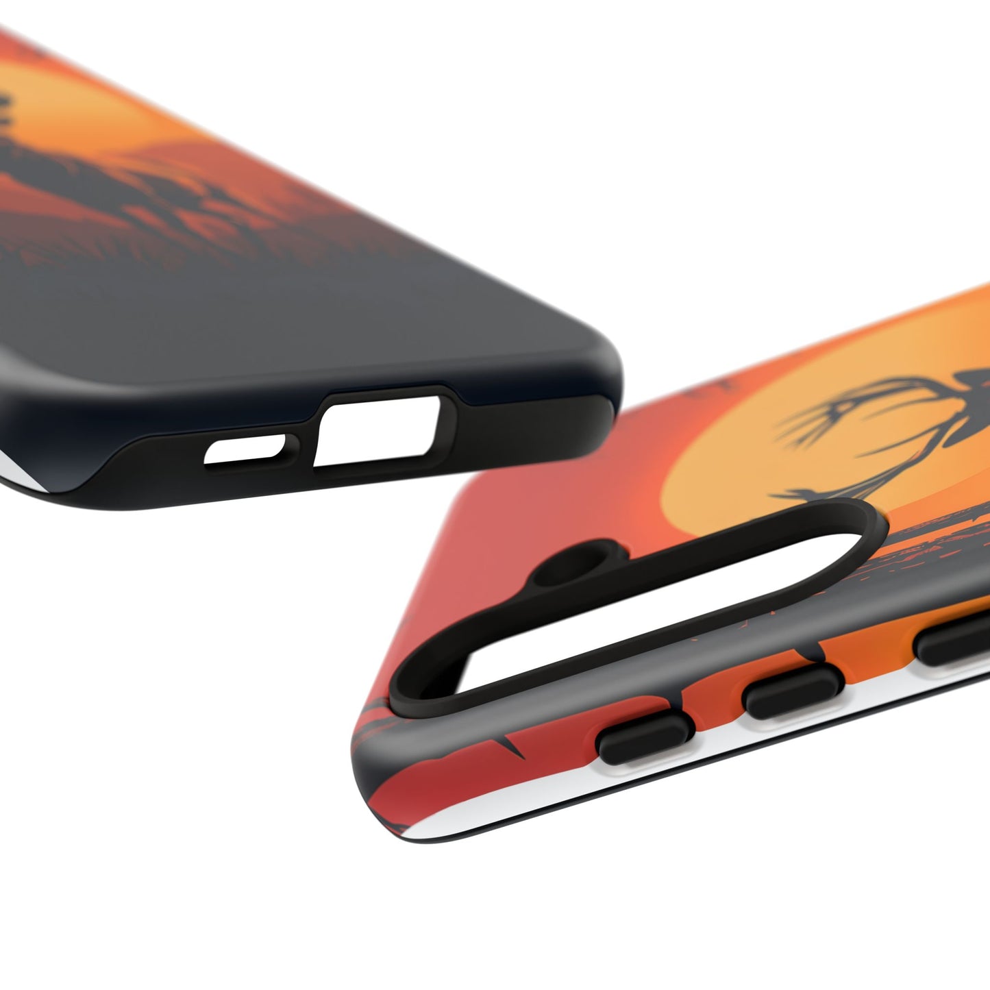 Wildlife Phone Case - Stag and Sunset Design for Nature Lovers