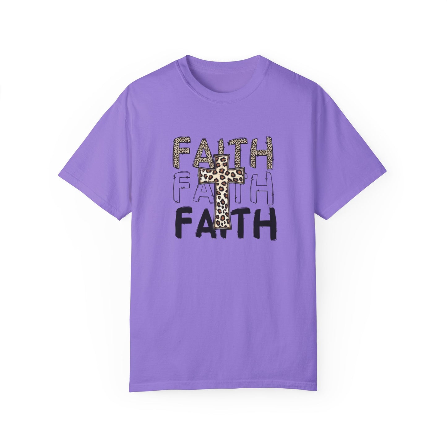 Unisex Faith Graphic T-Shirt - Giraffe Print Design for Inspirational Style