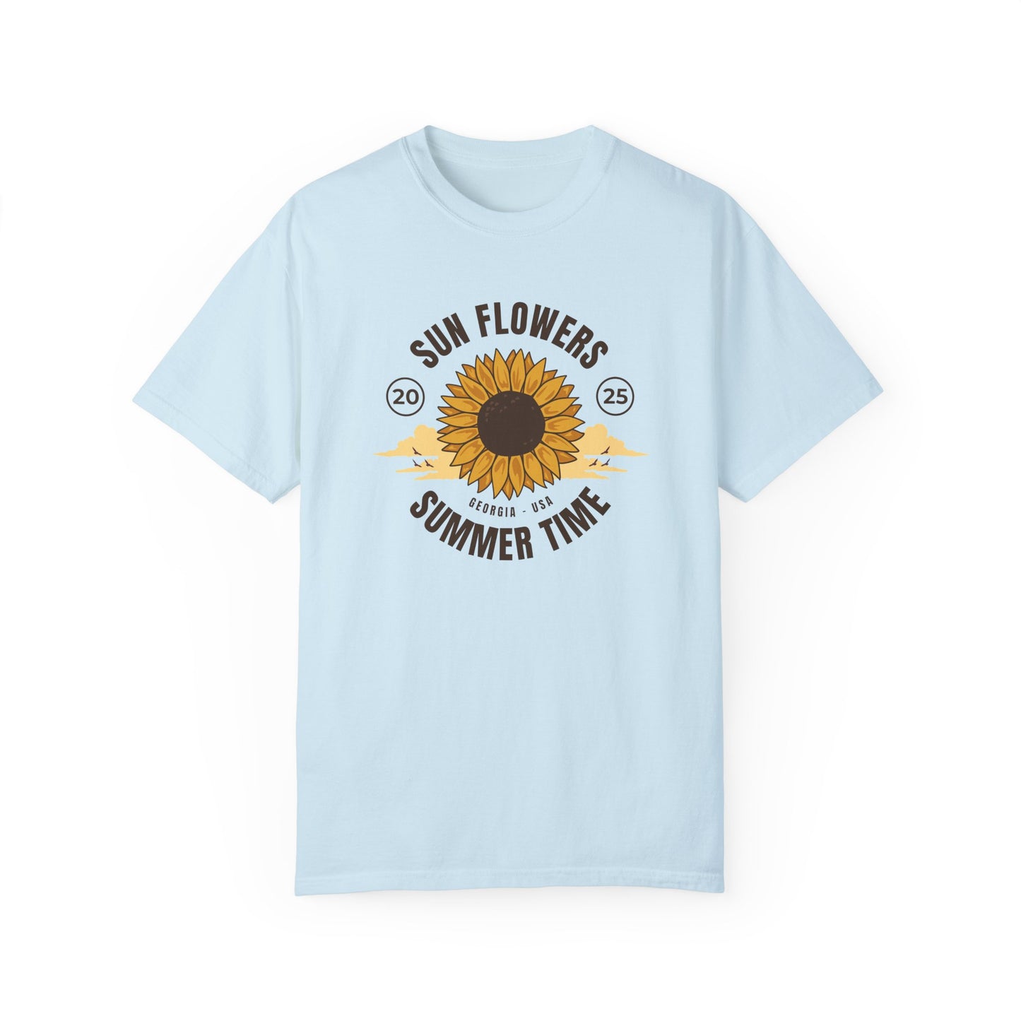 Sunflower Summer Time Unisex T-Shirt PERSONALIZED