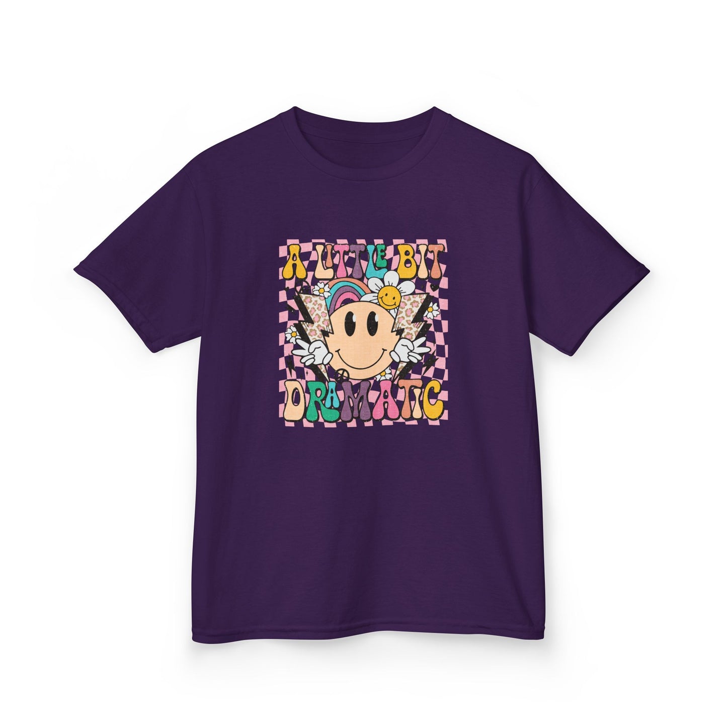Kids 'A Little Bit Dramatic' Tee - Fun Cotton T-Shirt for Playful Kids