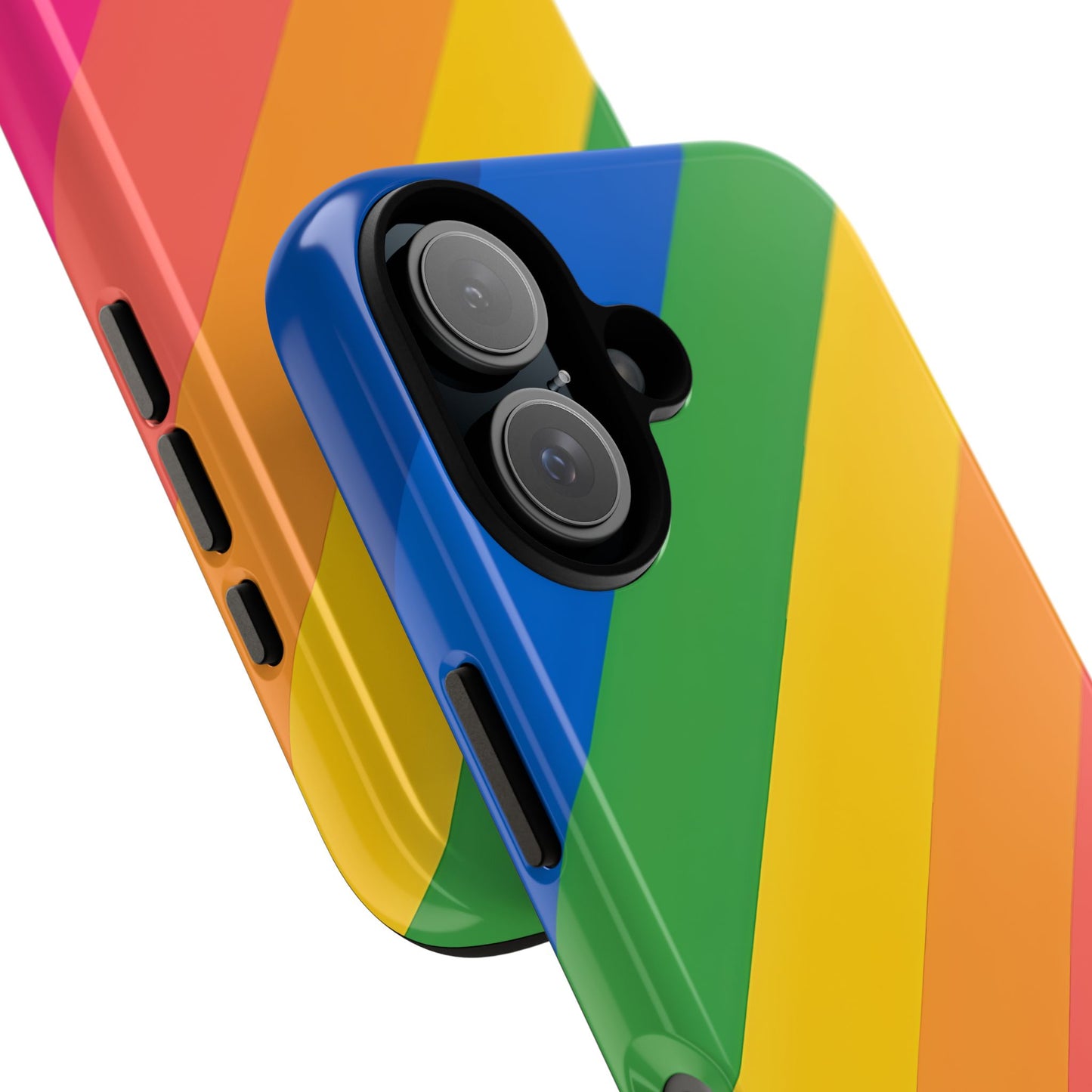 Vibrant Rainbow Phone Case - Tough & Stylish