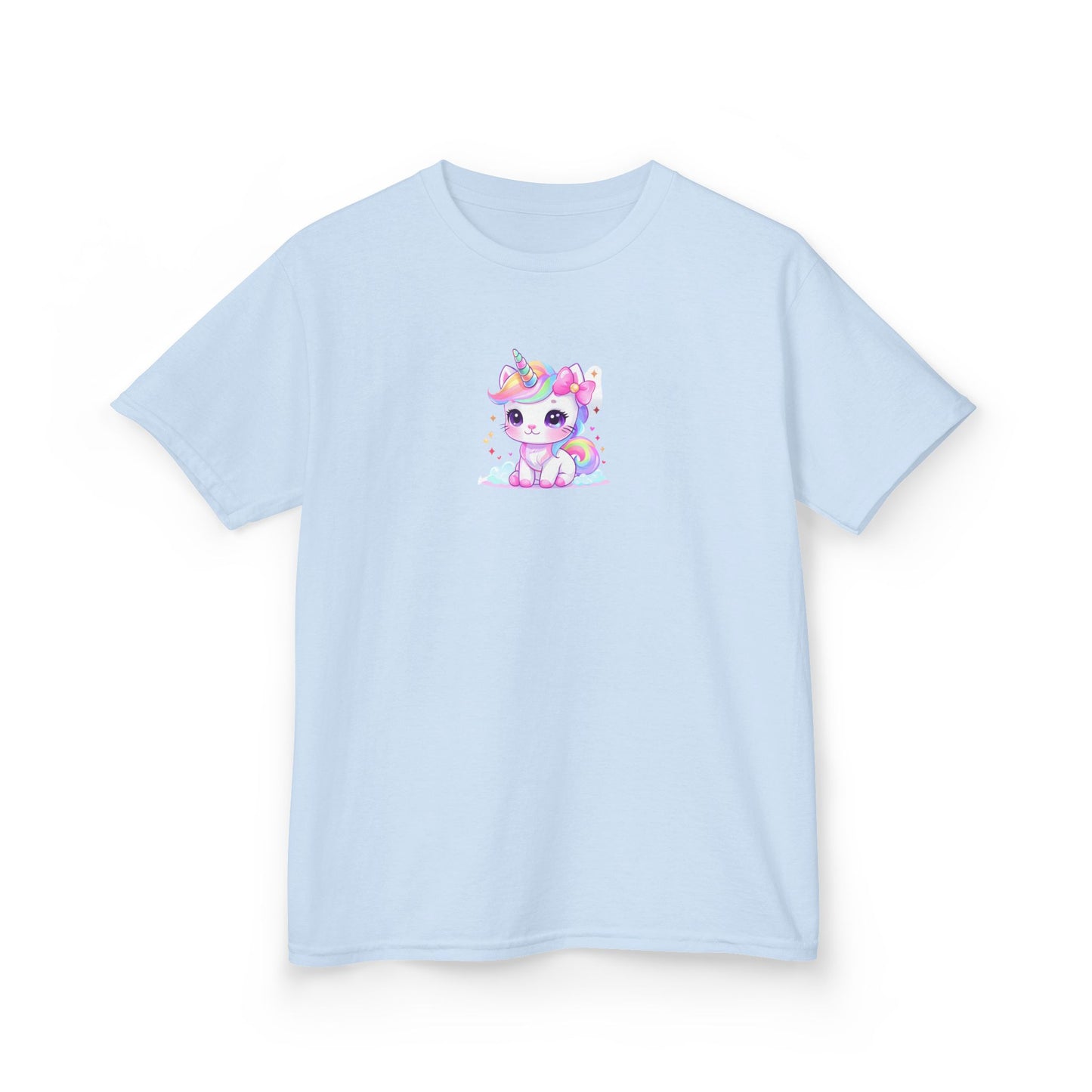 Whimsical Unicorn Kids Heavy Cotton Tee - Perfect for Birthdays & Parties