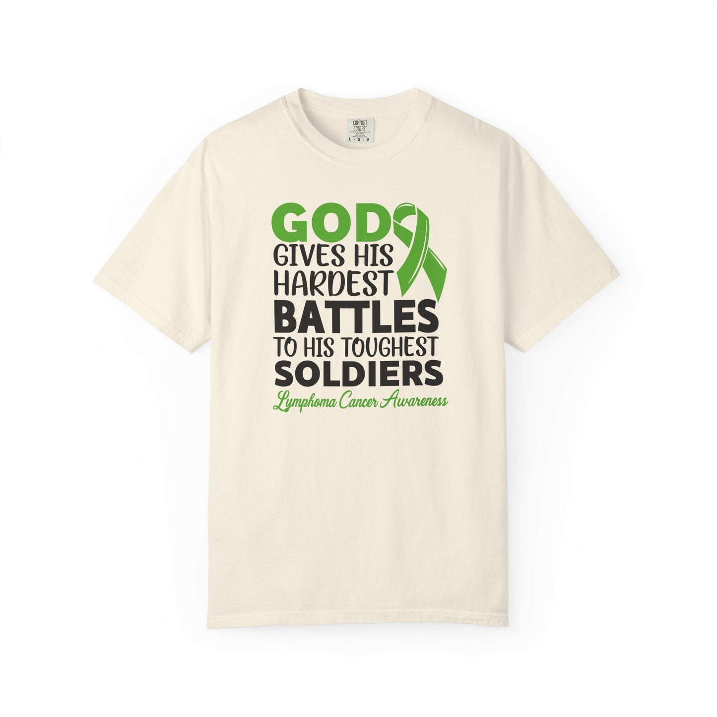 God Gives His Toughest Soldiers T-shirt, Lymphoma Awareness Tee, Unisex Garment-Dyed Shirt, Support Cancer Fighters, Gift for [...]