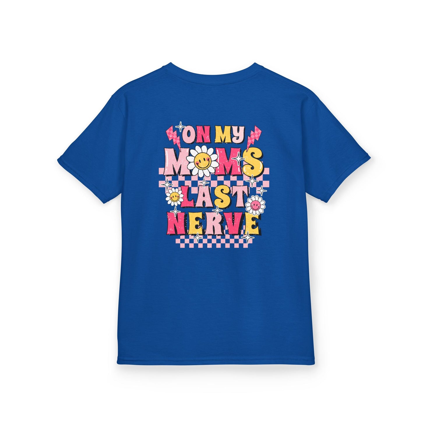 Kids Heavy Cotton™ Tee - 'On My Mom's Last Nerve' Graphic T-Shirt