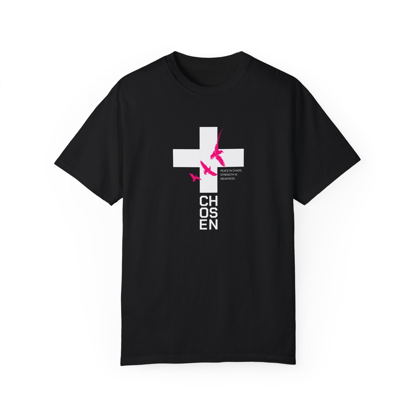 Chosen Unisex Garment-Dyed T-Shirt - Faith Inspired Design