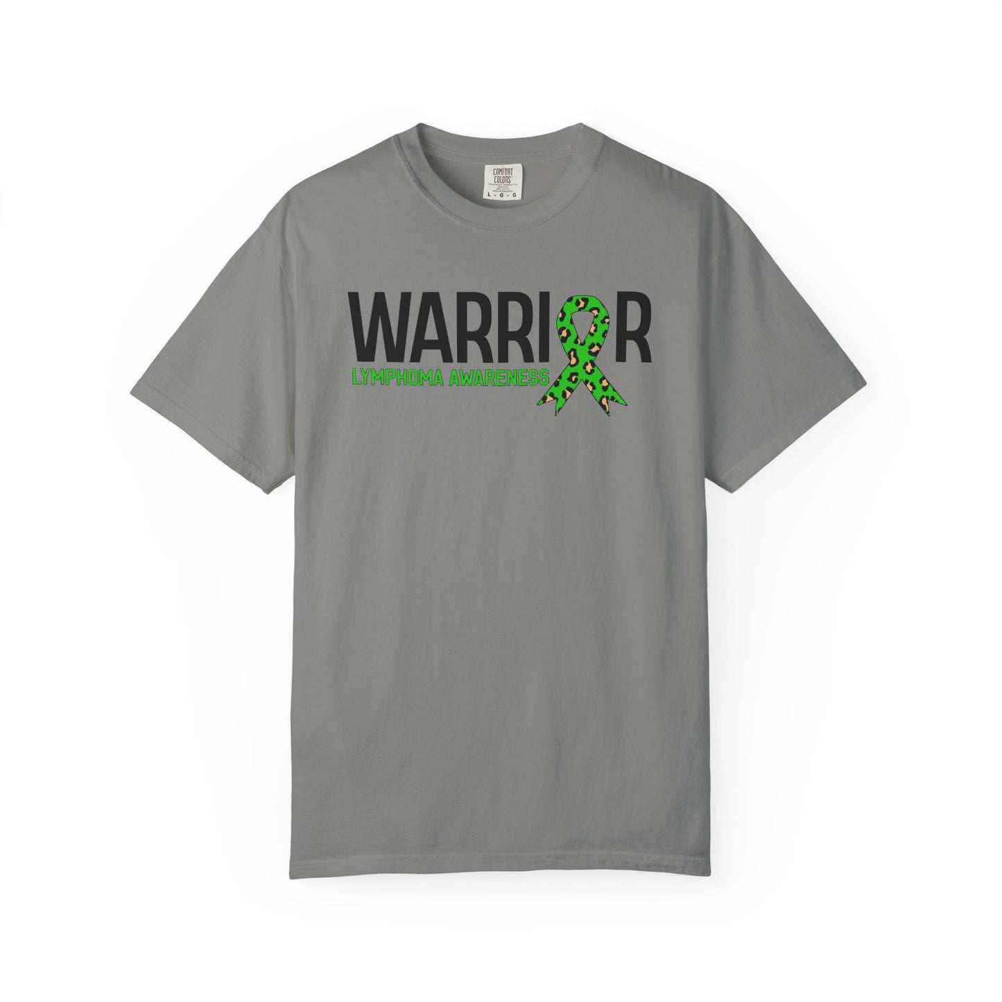 Lymphoma Awareness T-Shirt, Inspirational Garment-Dyed Tee, Warrior Support Shirt, Gift for Cancer Fighters, Unisex Comfort Wear