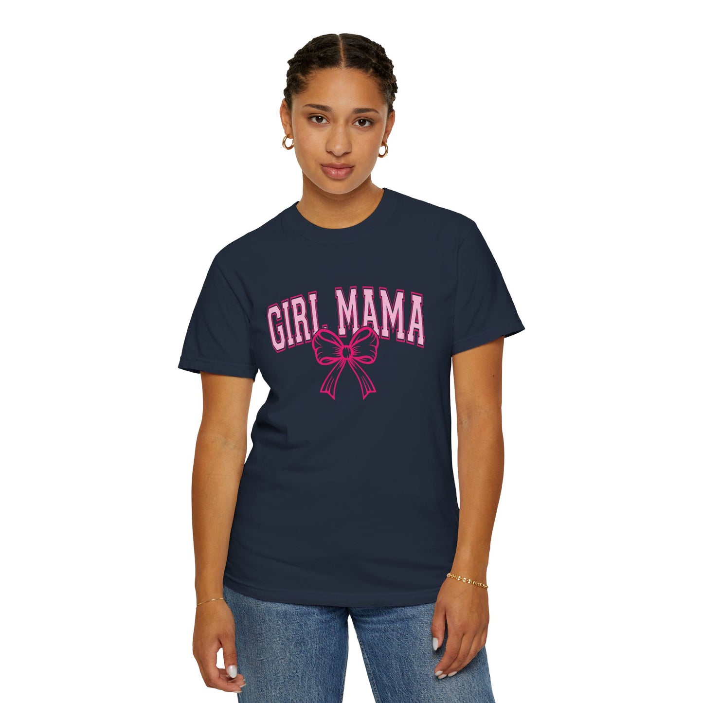 Girl Mama Garment-Dyed Unisex T-Shirt - Comfortable & Stylish Tee for Moms