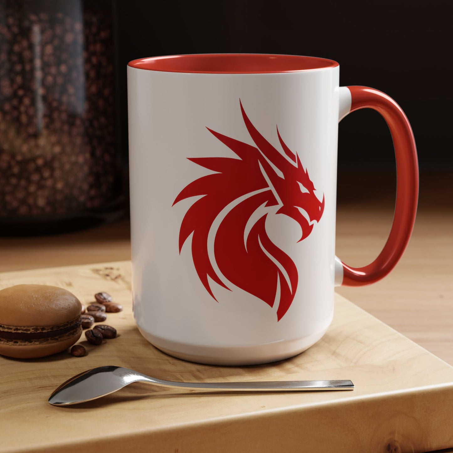 Majestic Dragon Accent Coffee Mug - 15oz