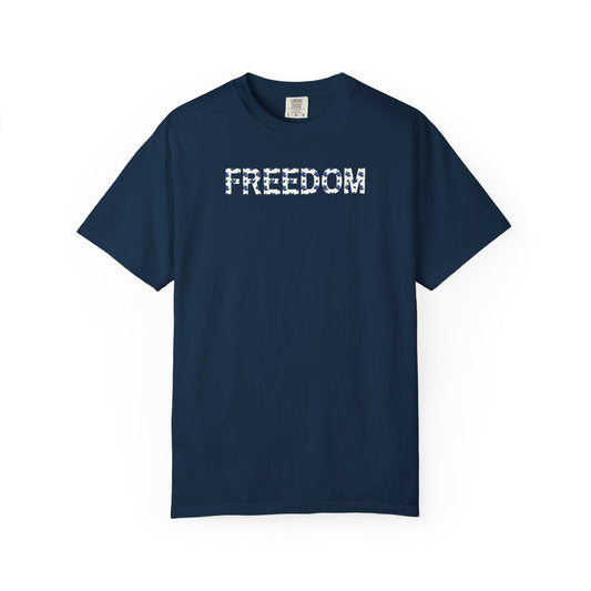 Freedom and Fun Unisex T-Shirt, Patriotic Apparel, Independence Day Tee, Summer Celebration Shirt, Memorial Day Gift, Casual Outfit
