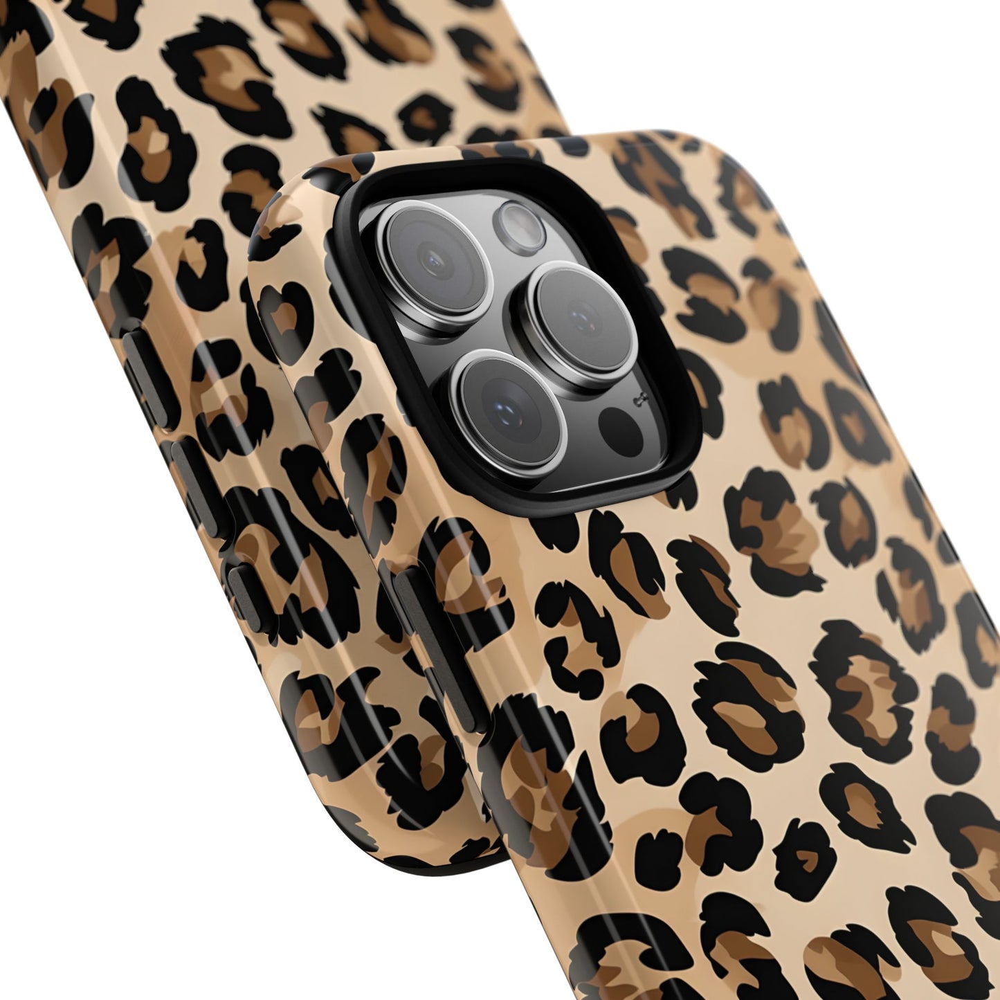 Wild Leopard Print Phone Case - Tough Protection for Animal Lovers
