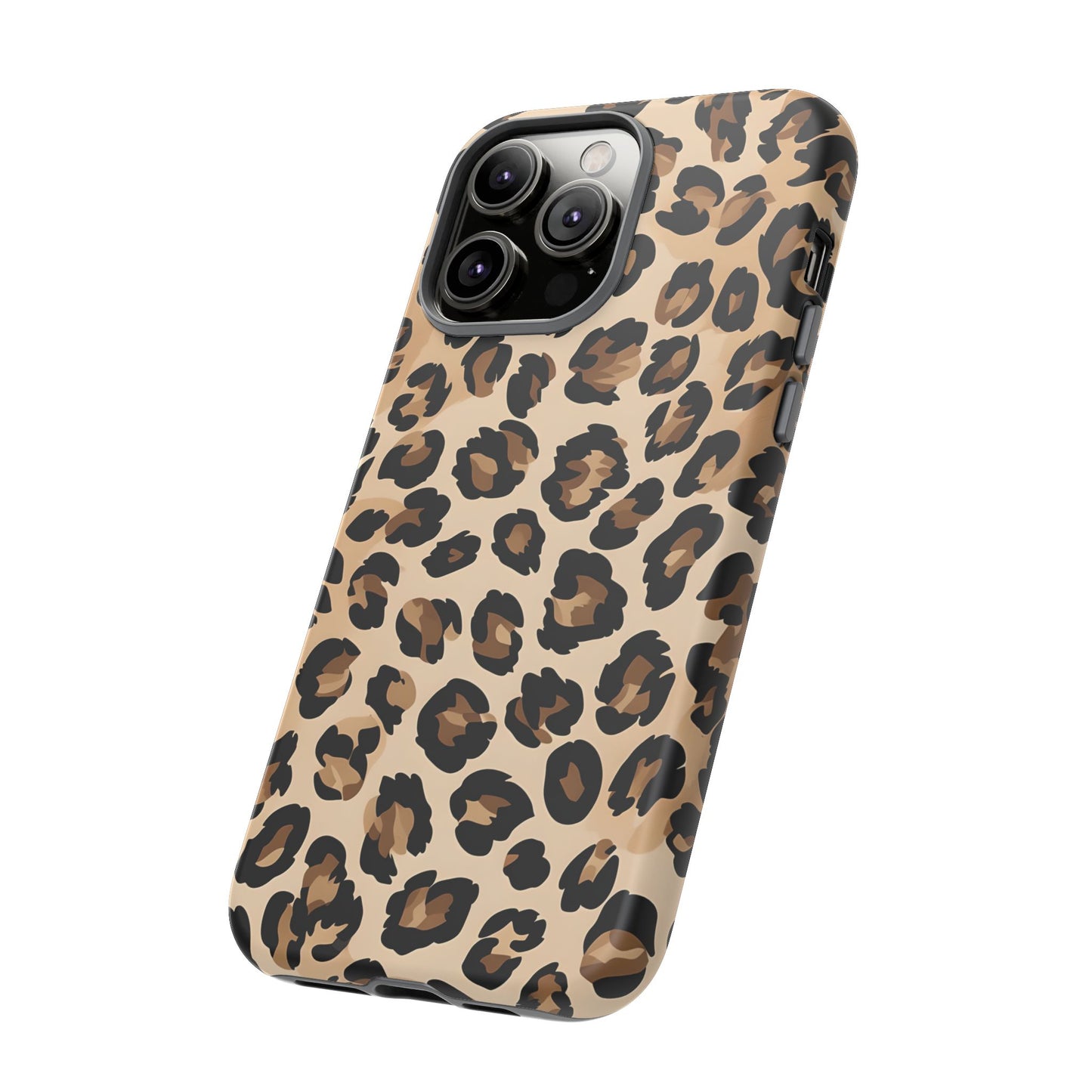 Wild Leopard Print Phone Case - Tough Protection for Animal Lovers