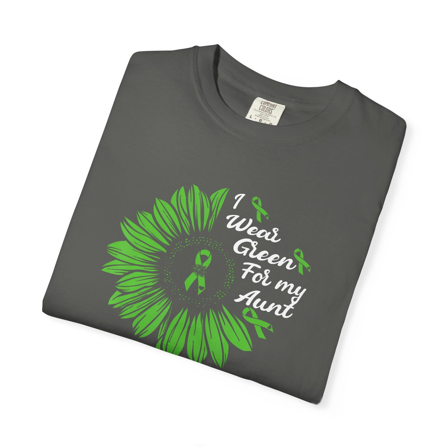 Unisex Garment-Dyed T-shirt for Aunts | I Wore Green For My Aunt | Gifts for Aunts, Family Reunion, Birthday Tee, Unique Aunt Shirt, [...]