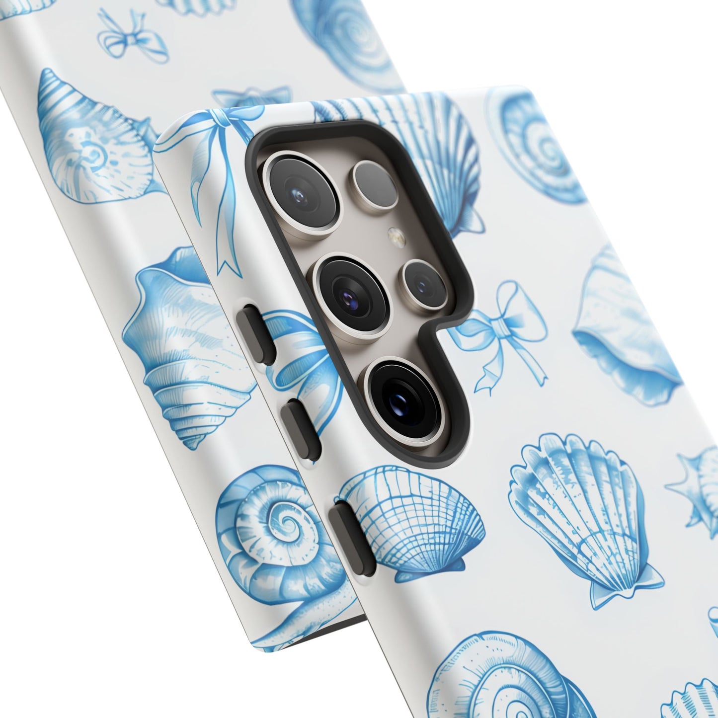 Coquette-Coastal Ocean-Themed Phone Case - Seashell and Starfish Design