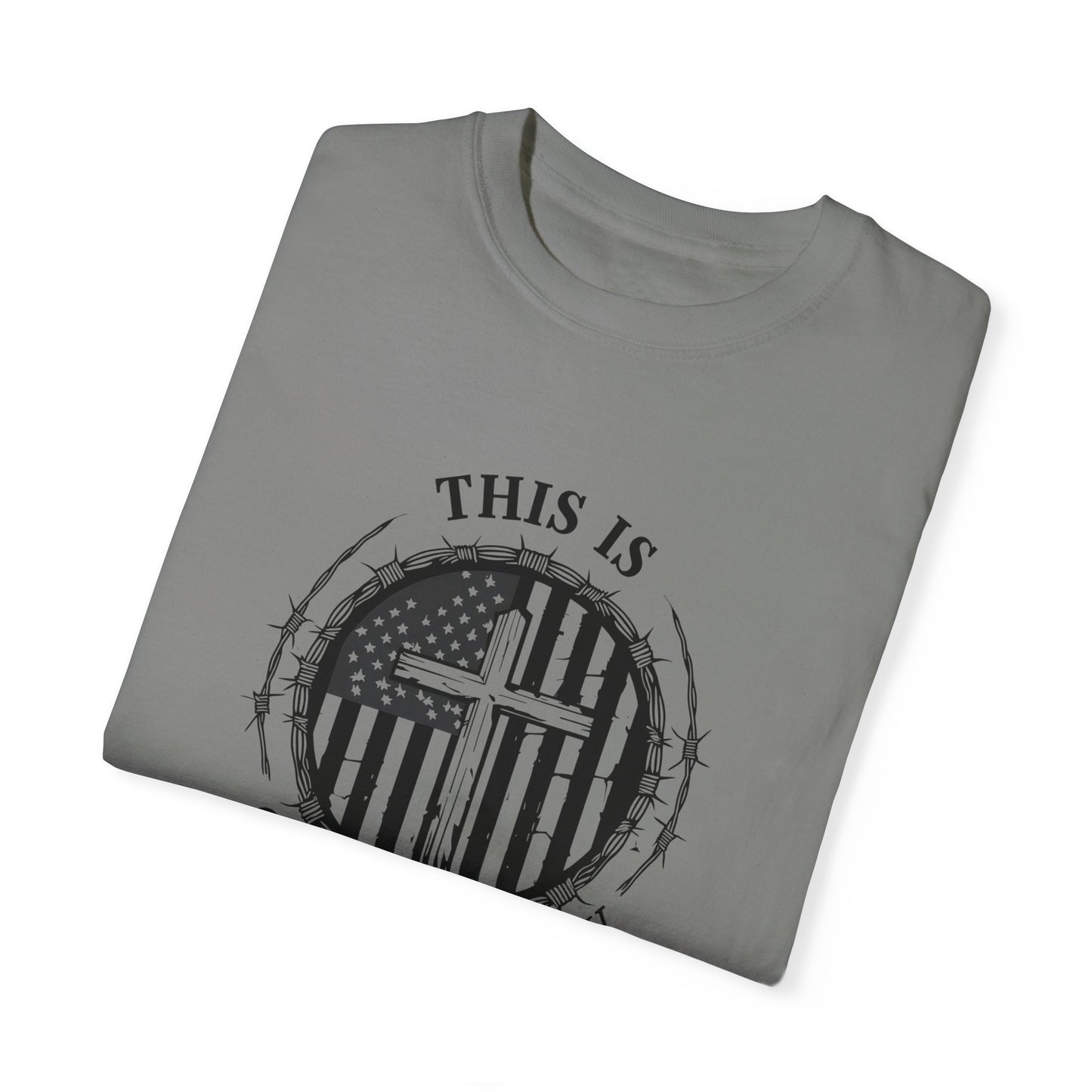Unisex God’s Country Graphic T-Shirt - Patriotic Design