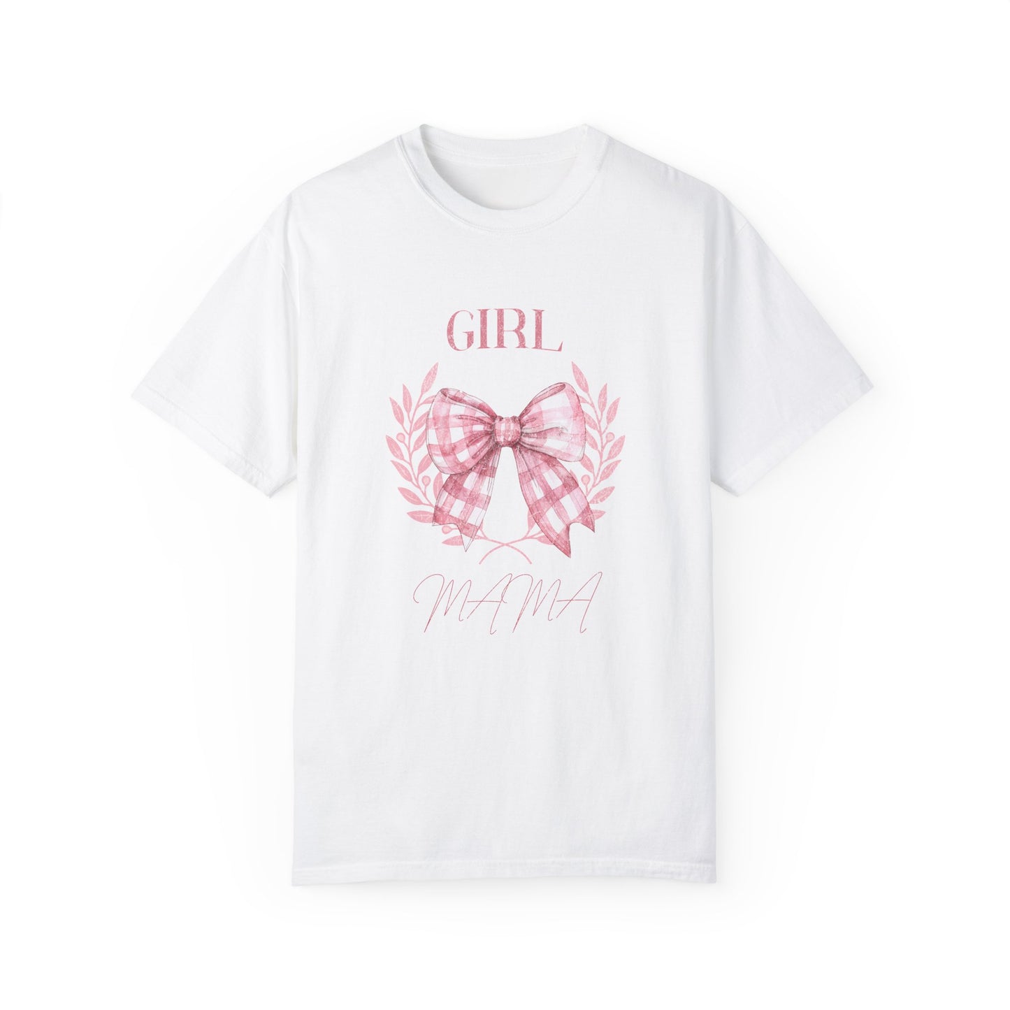 Girl Mama T-Shirt | Floral Bow Design | Perfect for Mother's Day Coquette