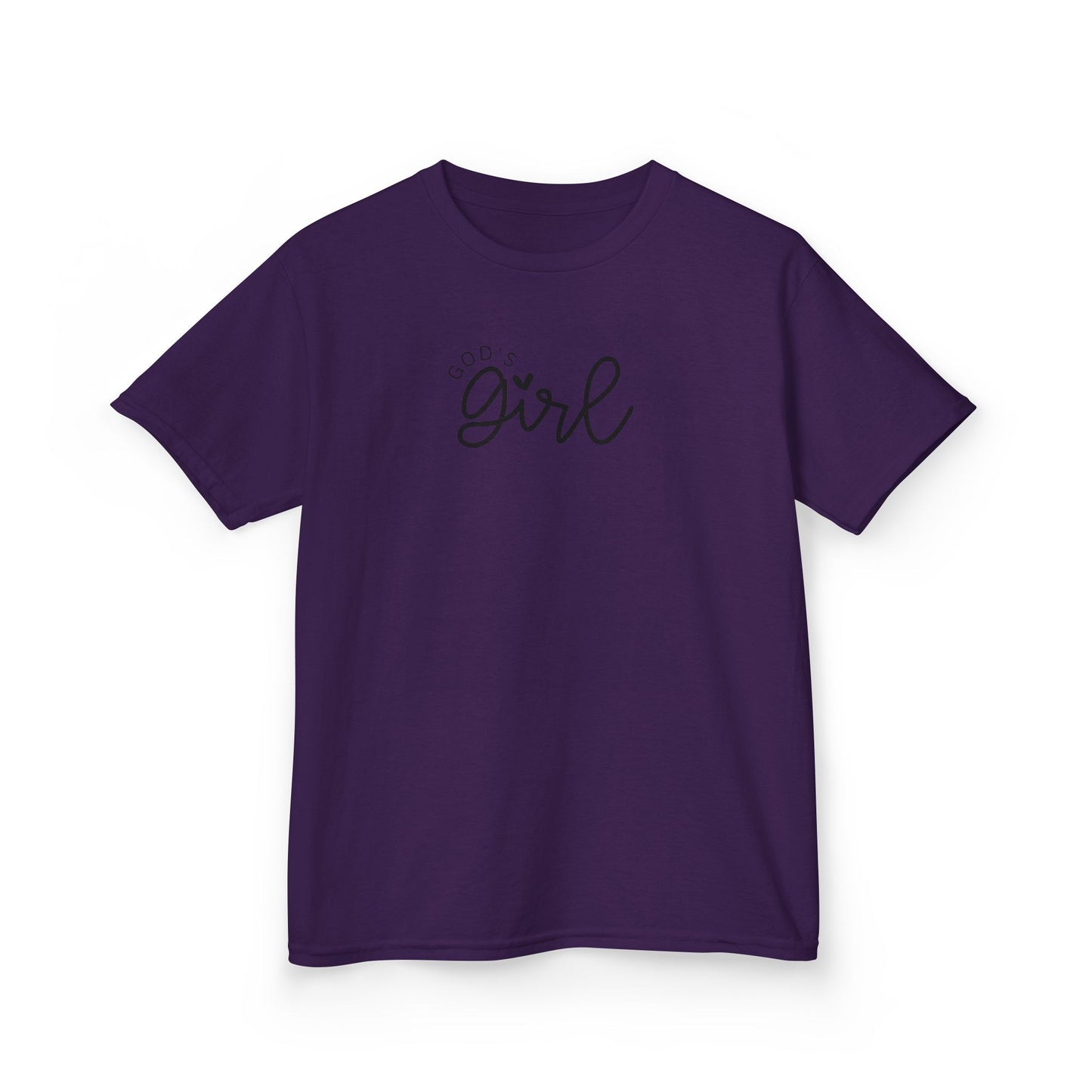 God's Girl Kids Heavy Cotton Tee - Cute and Comfortable T-Shirt for Faith-Inspired Girls