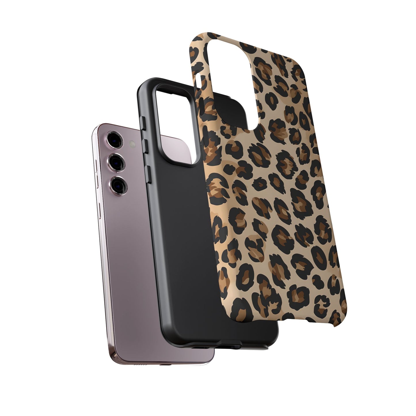 Wild Leopard Print Phone Case - Tough Protection for Animal Lovers