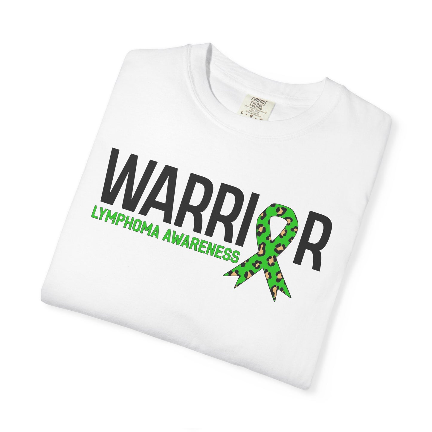 Lymphoma Awareness T-Shirt, Inspirational Garment-Dyed Tee, Warrior Support Shirt, Gift for Cancer Fighters, Unisex Comfort Wear