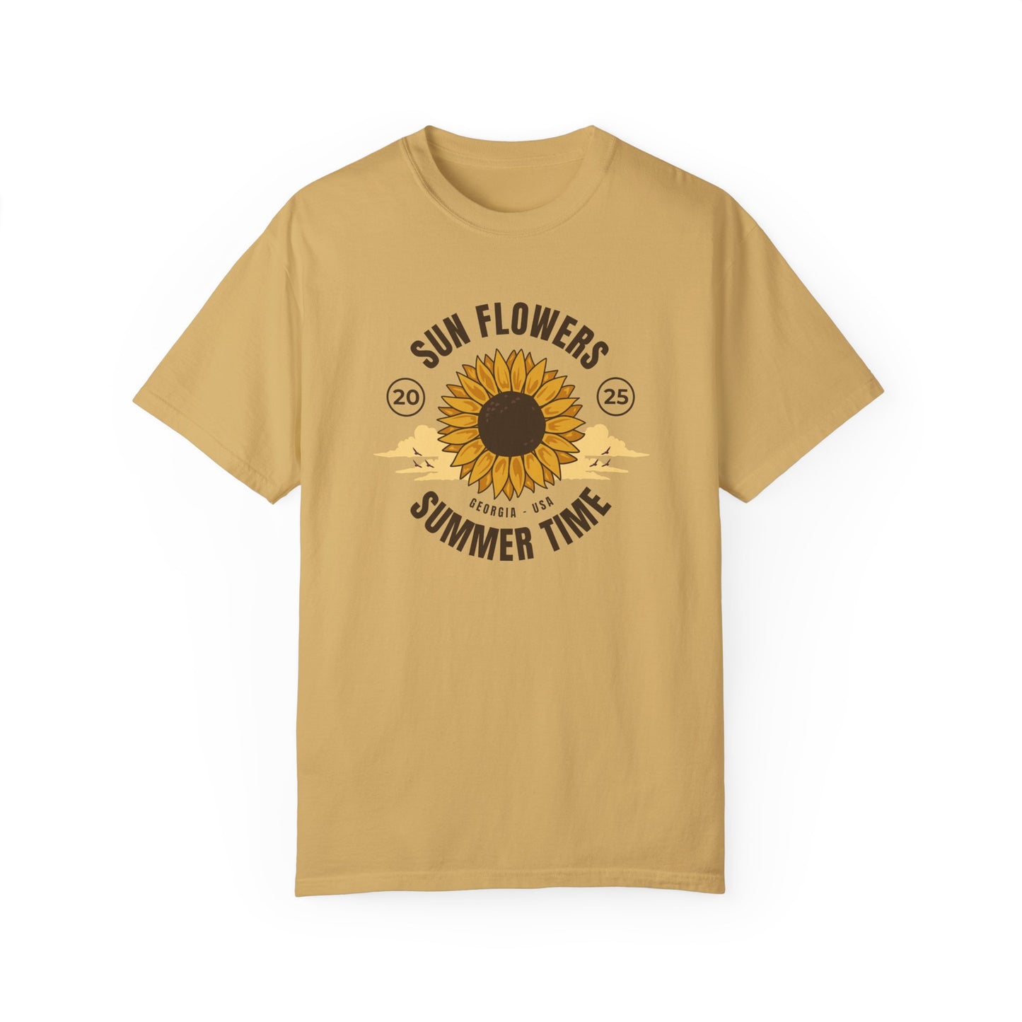 Sunflower Summer Time Unisex T-Shirt PERSONALIZED