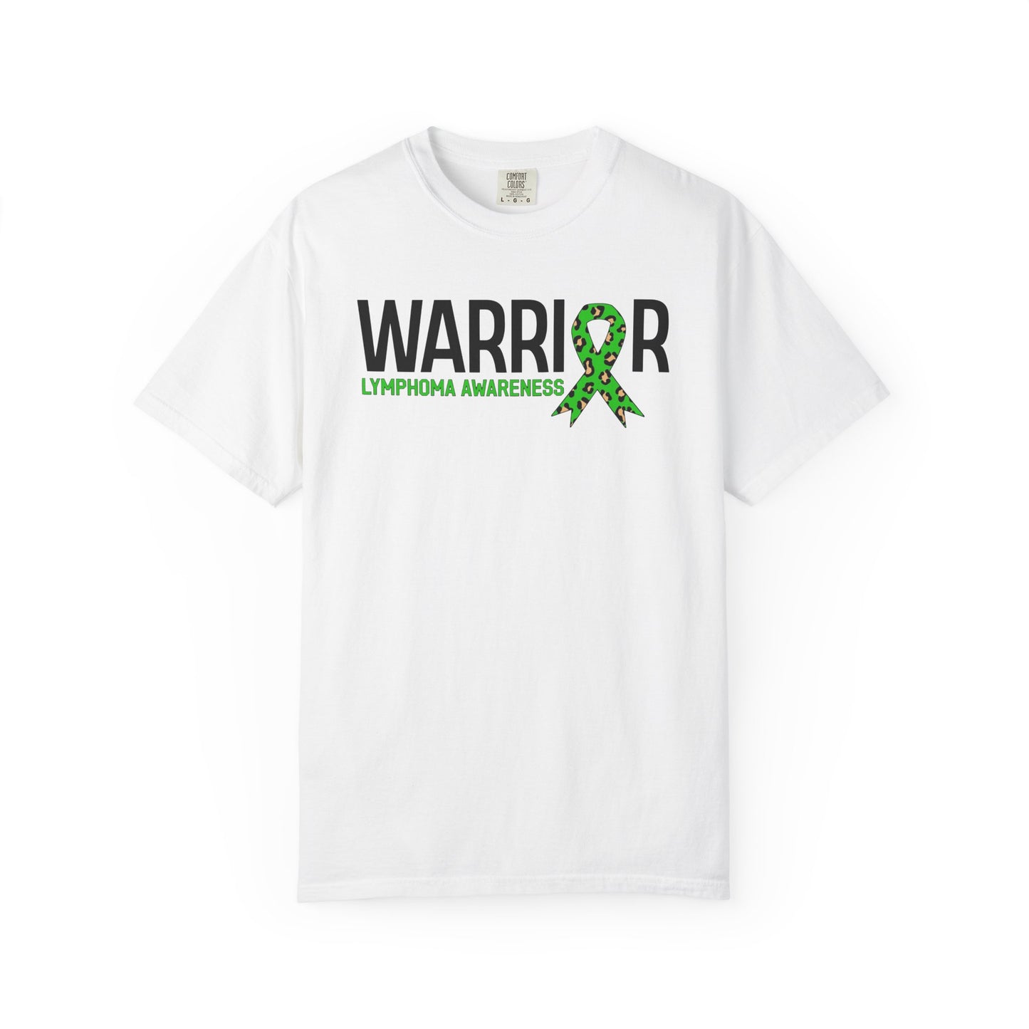 Lymphoma Awareness T-Shirt, Inspirational Garment-Dyed Tee, Warrior Support Shirt, Gift for Cancer Fighters, Unisex Comfort Wear