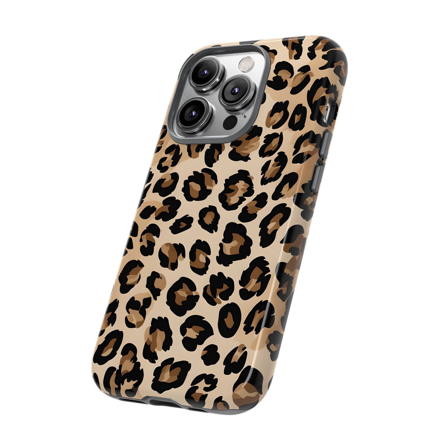 Wild Leopard Print Phone Case - Tough Protection for Animal Lovers