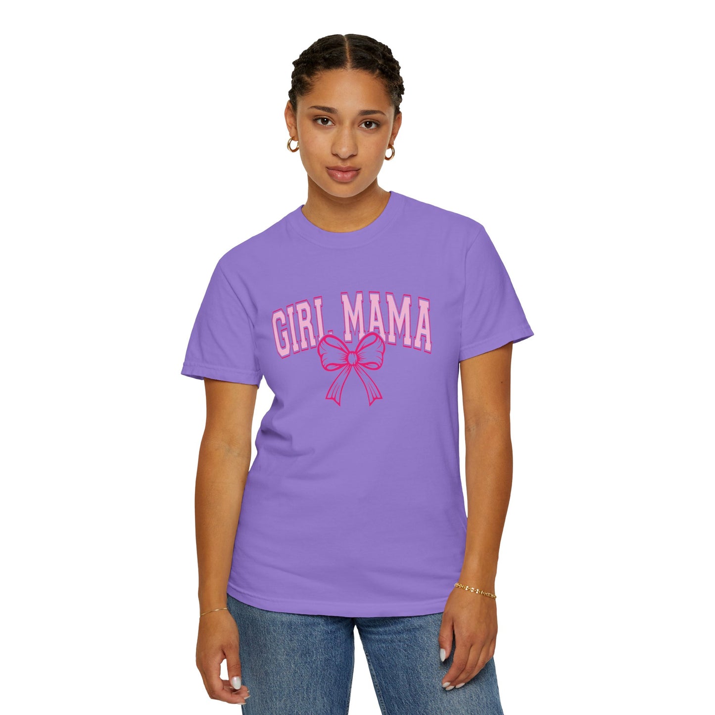 Girl Mama Garment-Dyed Unisex T-Shirt - Comfortable & Stylish Tee for Moms