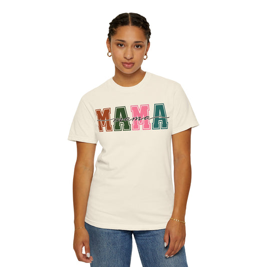 Mama Graphic Unisex Garment-Dyed T-Shirt - Perfect Gift for Moms