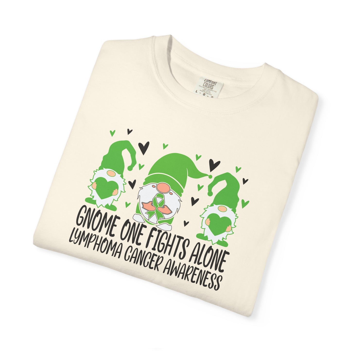 Gnome Fights Alone Tee | Lymphoma Awareness T-Shirt, Supportive Gift for Cancer Awareness Month, Unisex Shirt for Gnome Lovers, Fight [...]