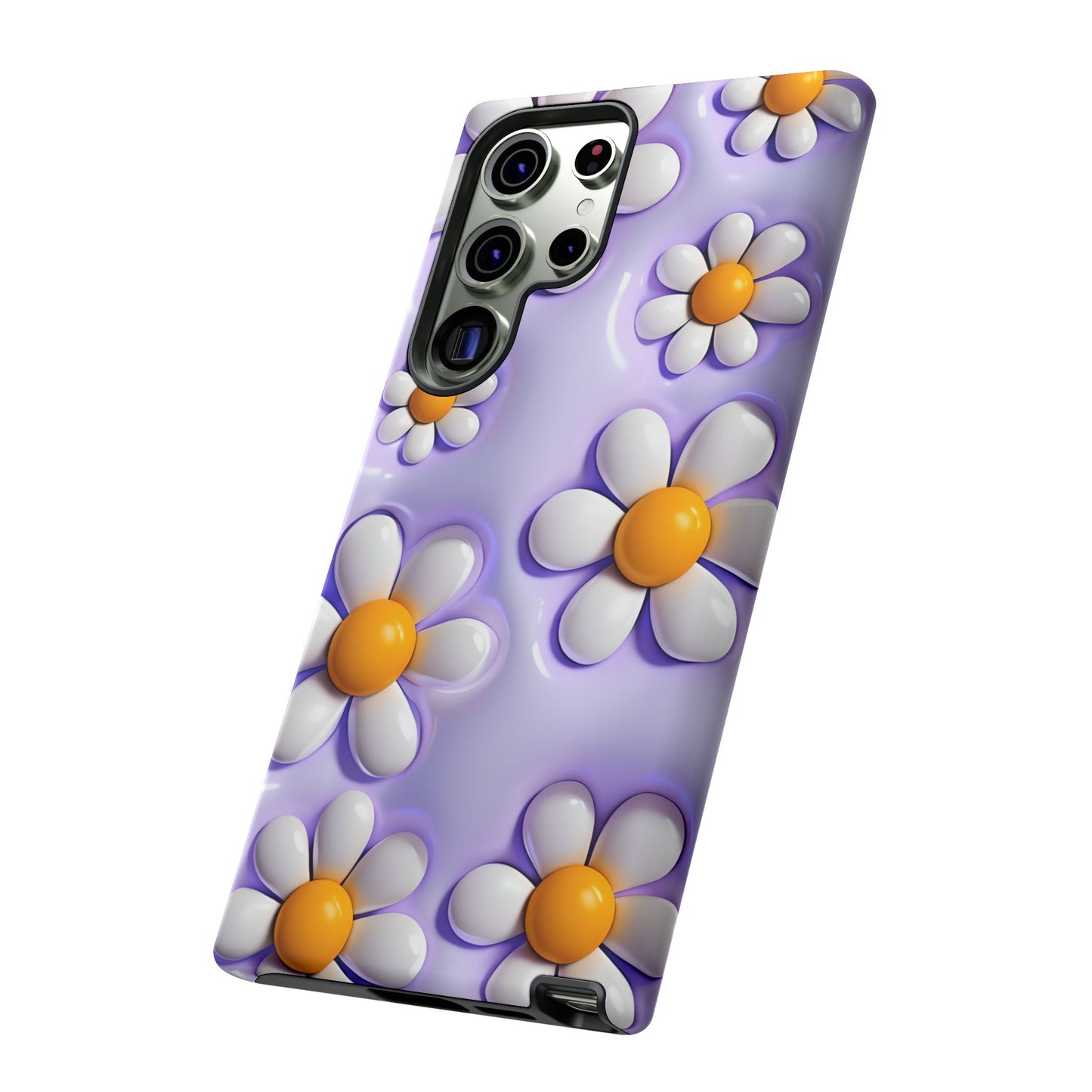 Daisy Floral Phone Case - Tough Cases for Flower Power Vibes