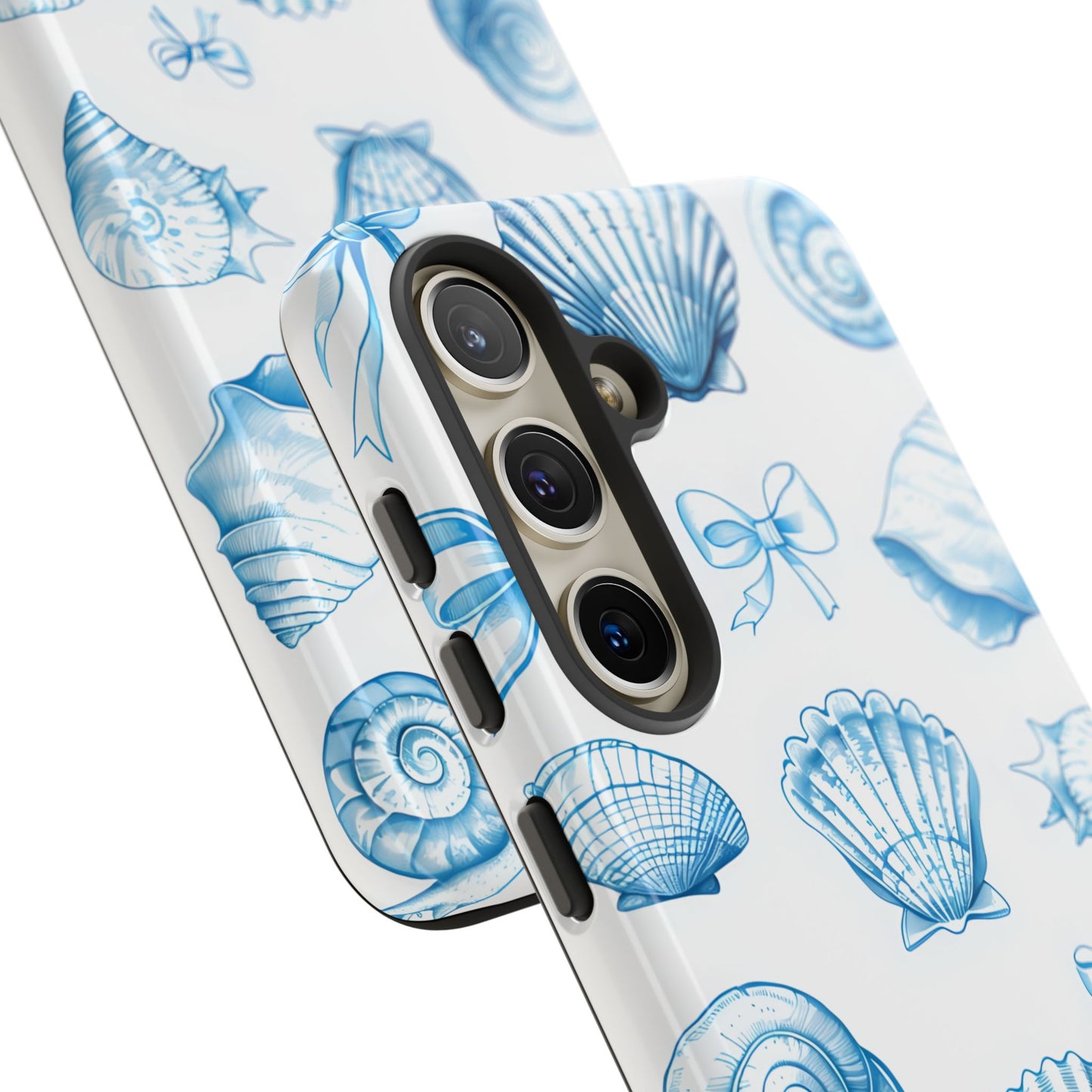 Coquette-Coastal Ocean-Themed Phone Case - Seashell and Starfish Design