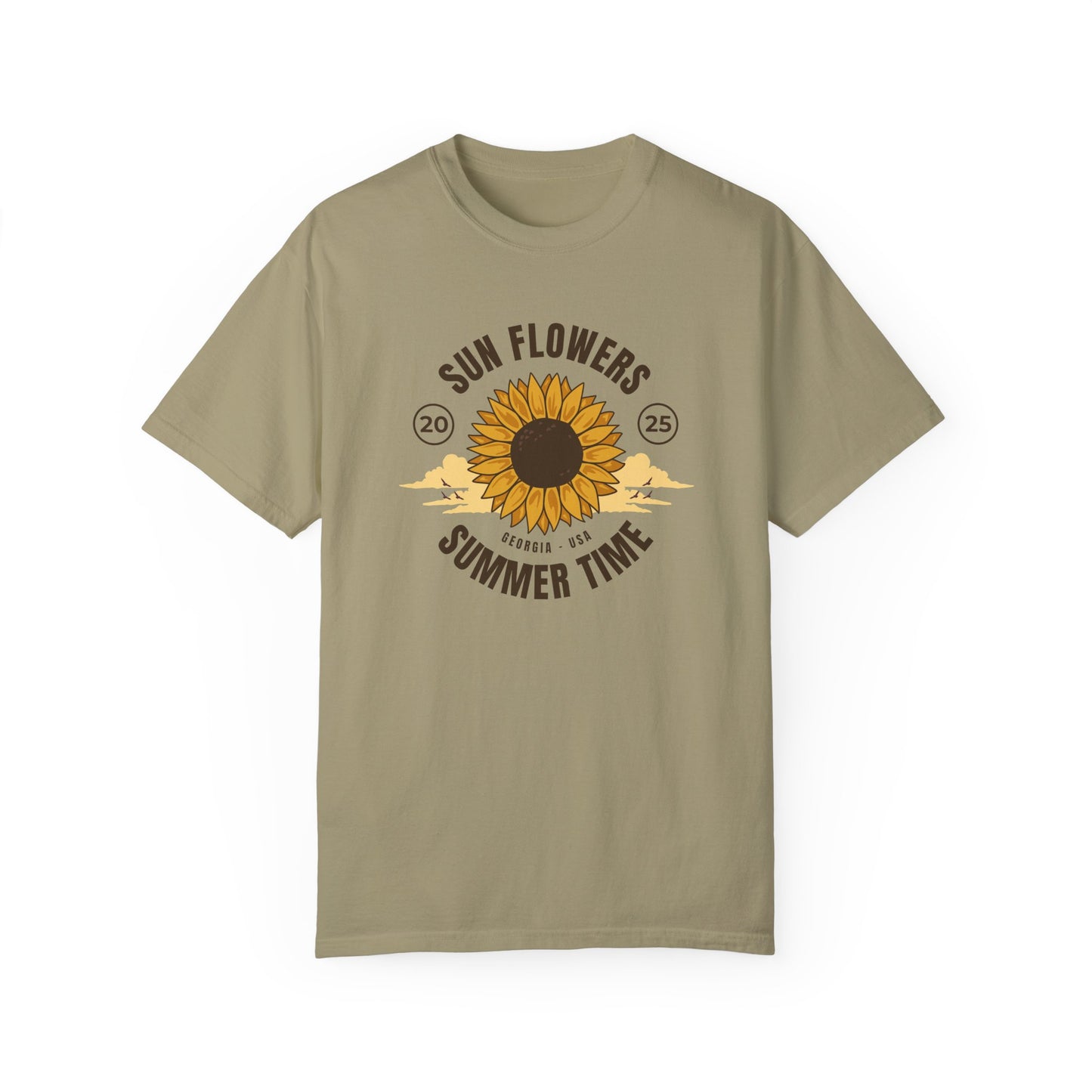 Sunflower Summer Time Unisex T-Shirt PERSONALIZED