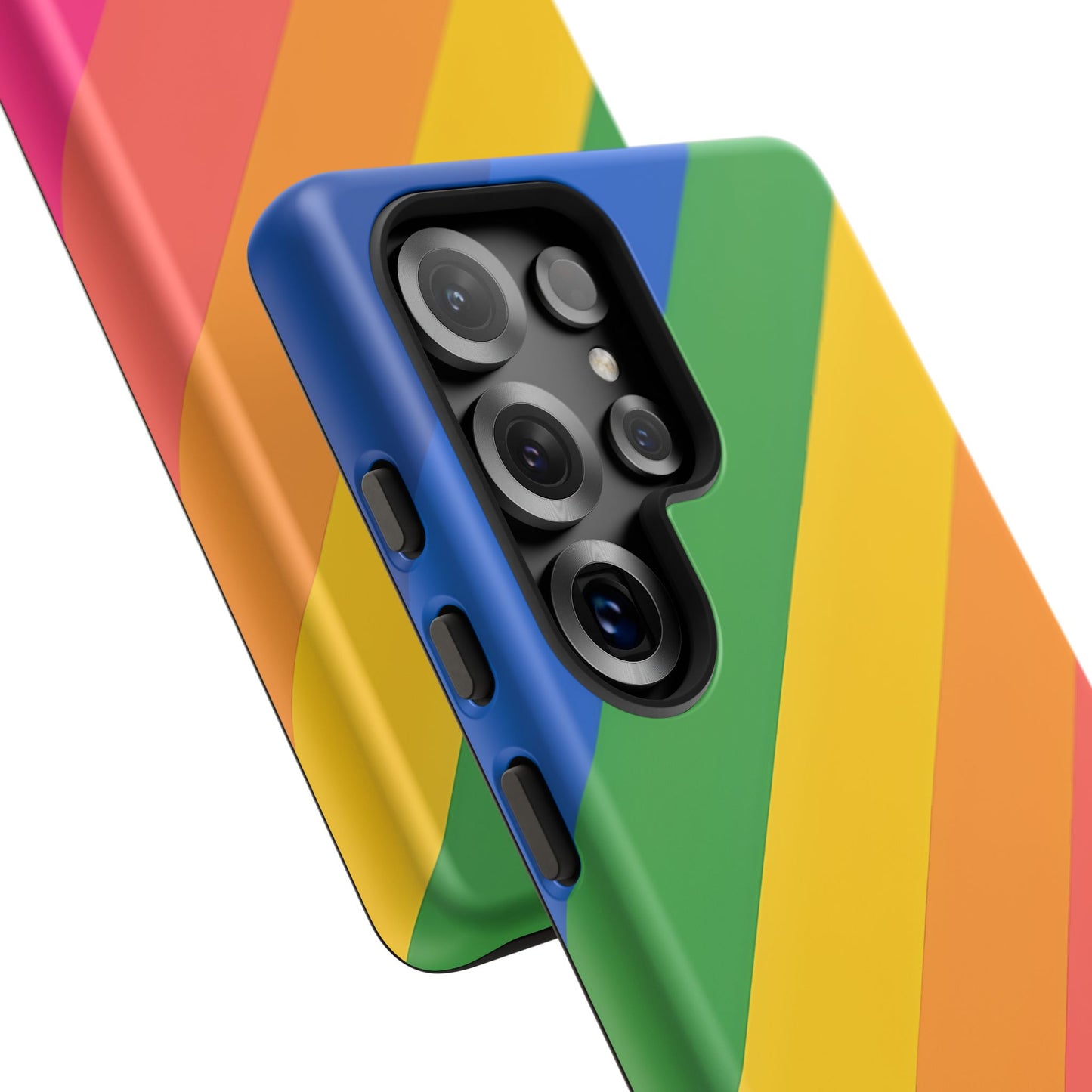 Vibrant Rainbow Phone Case - Tough & Stylish