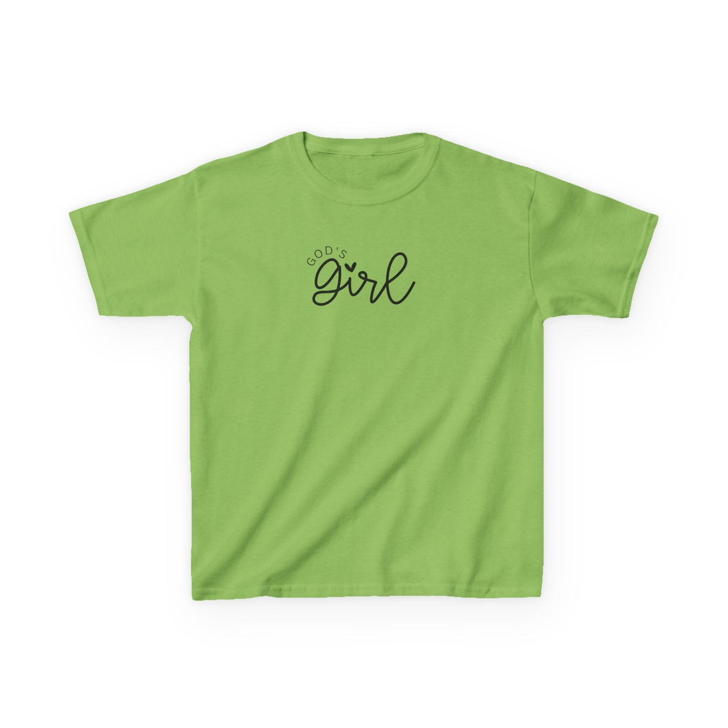 God's Girl Kids Heavy Cotton Tee - Cute and Comfortable T-Shirt for Faith-Inspired Girls